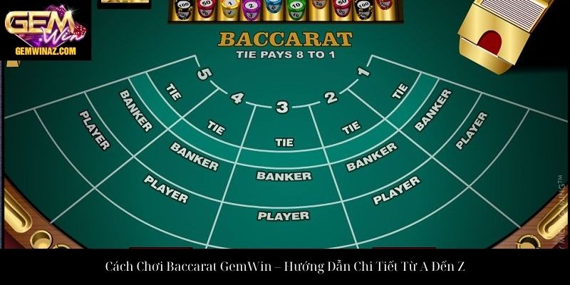 Cách Chơi Baccarat GemWin – Hướng Dẫn Chi Tiết Từ A Đến Z