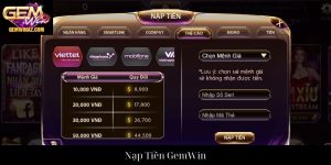 Nạp Tiền GemWin