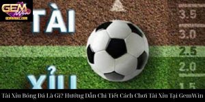 Tài Xỉu Bóng Đá Là Gì? Hướng Dẫn Chi Tiết Cách Chơi Tài Xỉu Tại GemWin